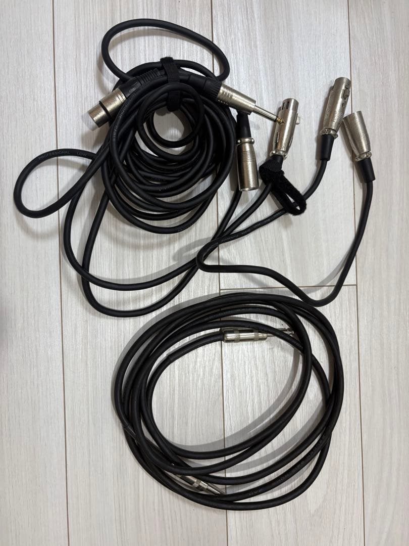 オーディオインターフェイス＋マイク＋卓上スタンド セット　コード付き