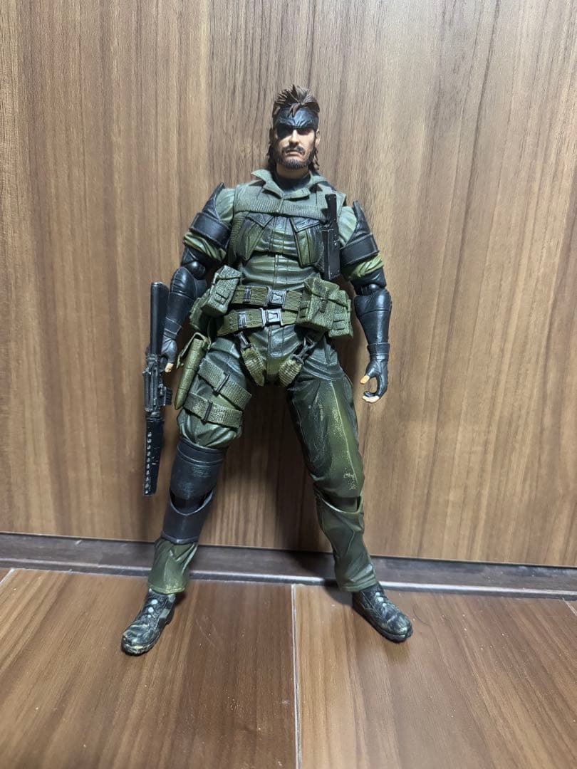 メタルギアソリッド　プレイアーツ改vol.3 スネーク　野戦服ver. 開封品