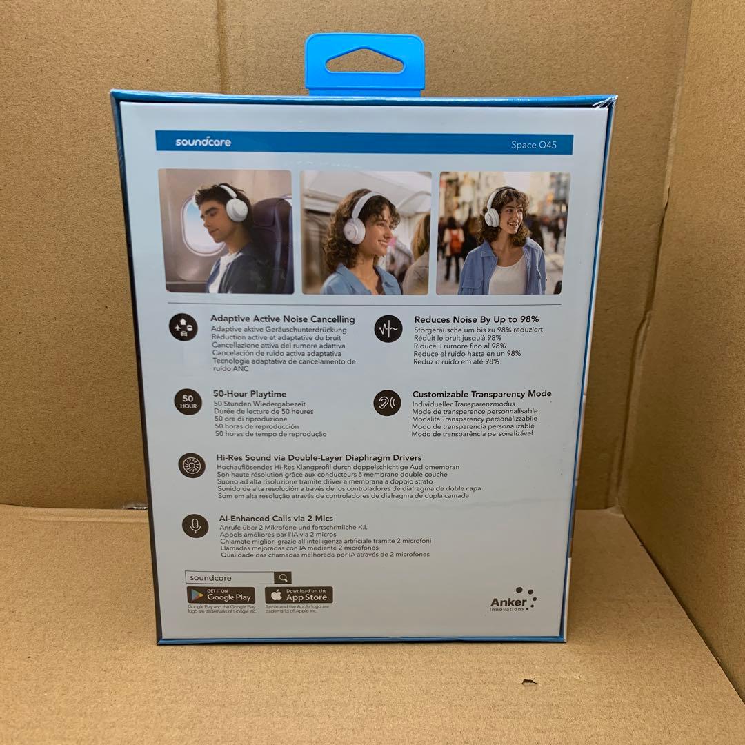 新品未開封　Anker Soundcore Space Q45 ホワイト