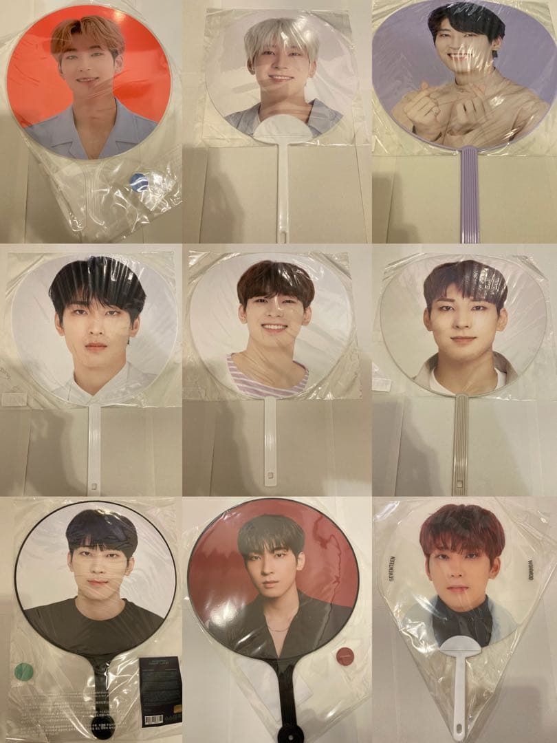 SEVENTEEN ウォヌ うちわ 9枚セット