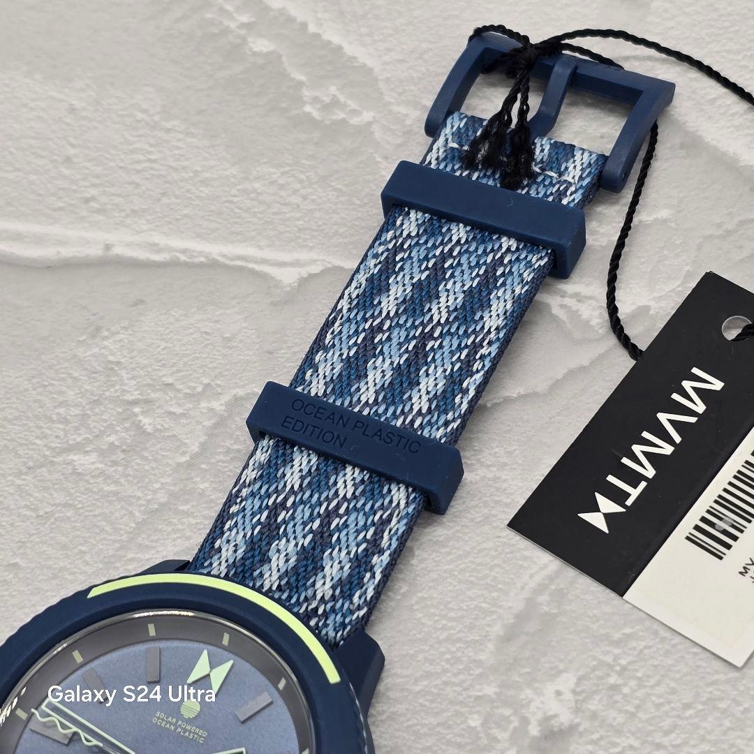 未使用 MVMT 腕時計 ソーラー 海洋再生プラスチックブルー