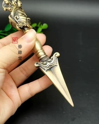 【修縁堂】密教法具 真言宗 穢れ跡金剛杵 寺院用仏具