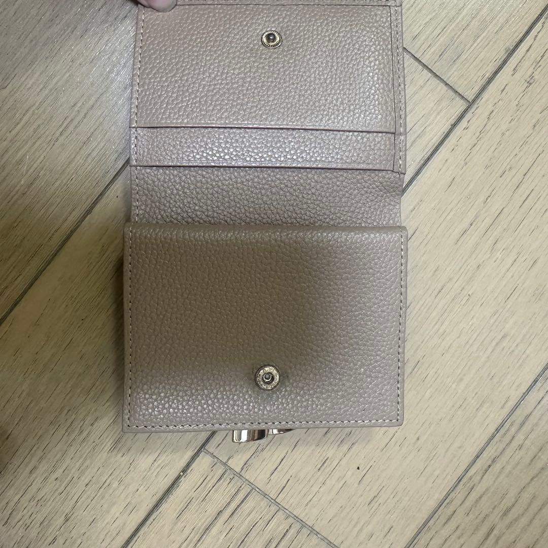 ⭐️即日発送⭐️皇居　菊の御紋入り　二つ折り財布 モカブラウン