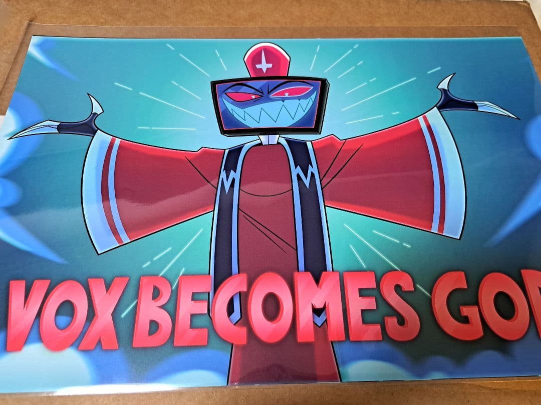 ハズビンホテル VOX ポスター　VOX BECOMES GOD