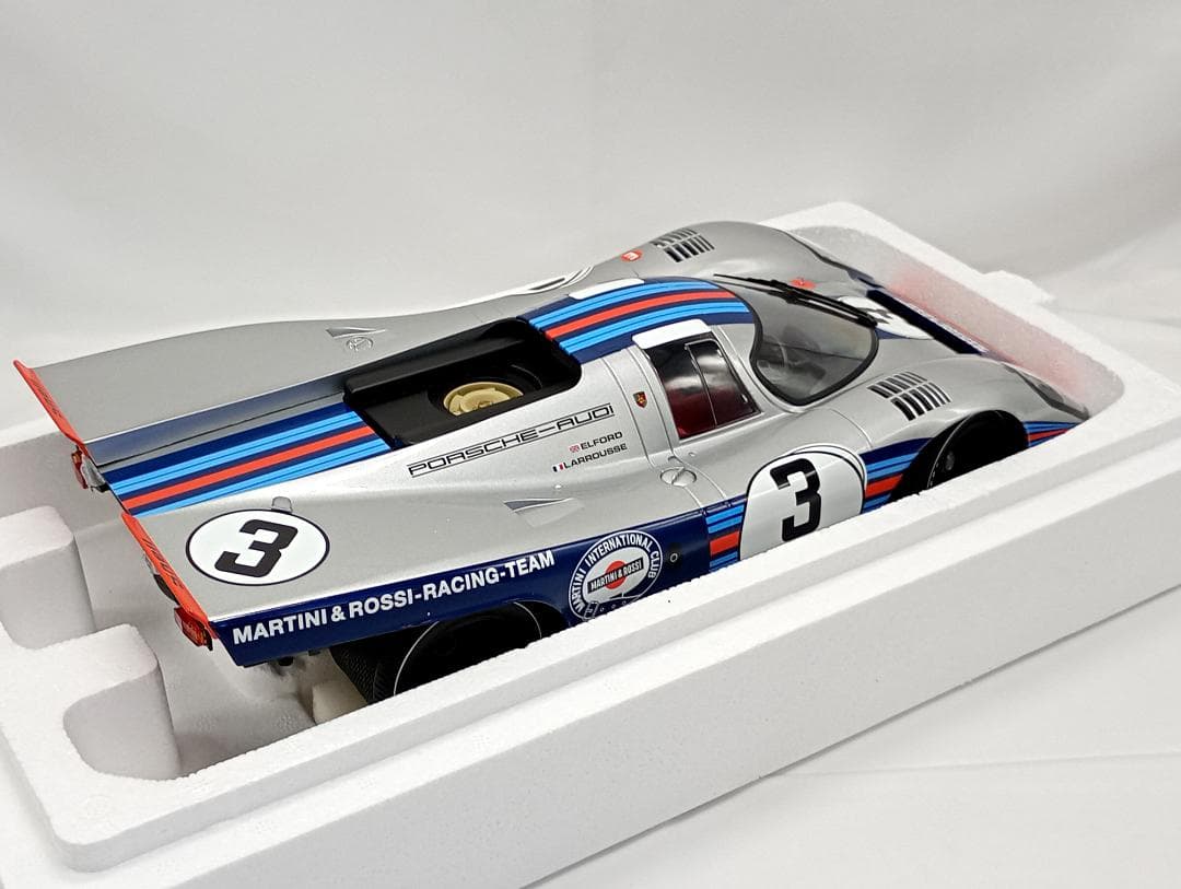ミニチャンプス 1/12 ポルシェ917K #3 セブリング12H 優勝1971