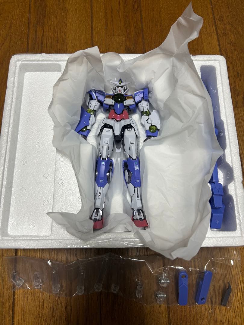 【開封品】L BUILD メタルビルド ダブルオークアンタ フルセイバー