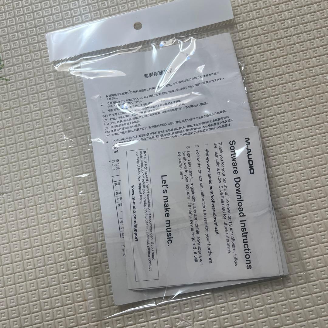 【美品】M-AUDIO MIDIキーボード KEYSTATION61 MK3