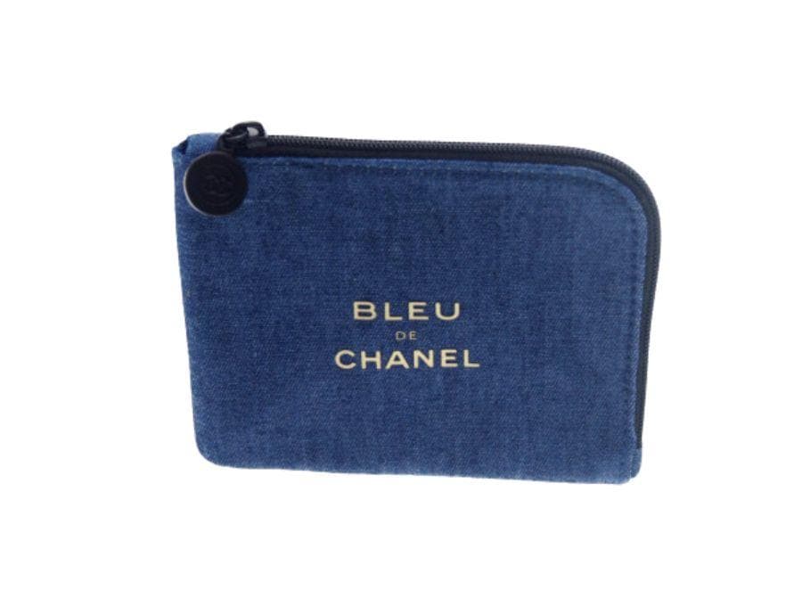 ブルー ドゥ シャネル ノベルティ 小銭入れ 2020 デニム CHANEL