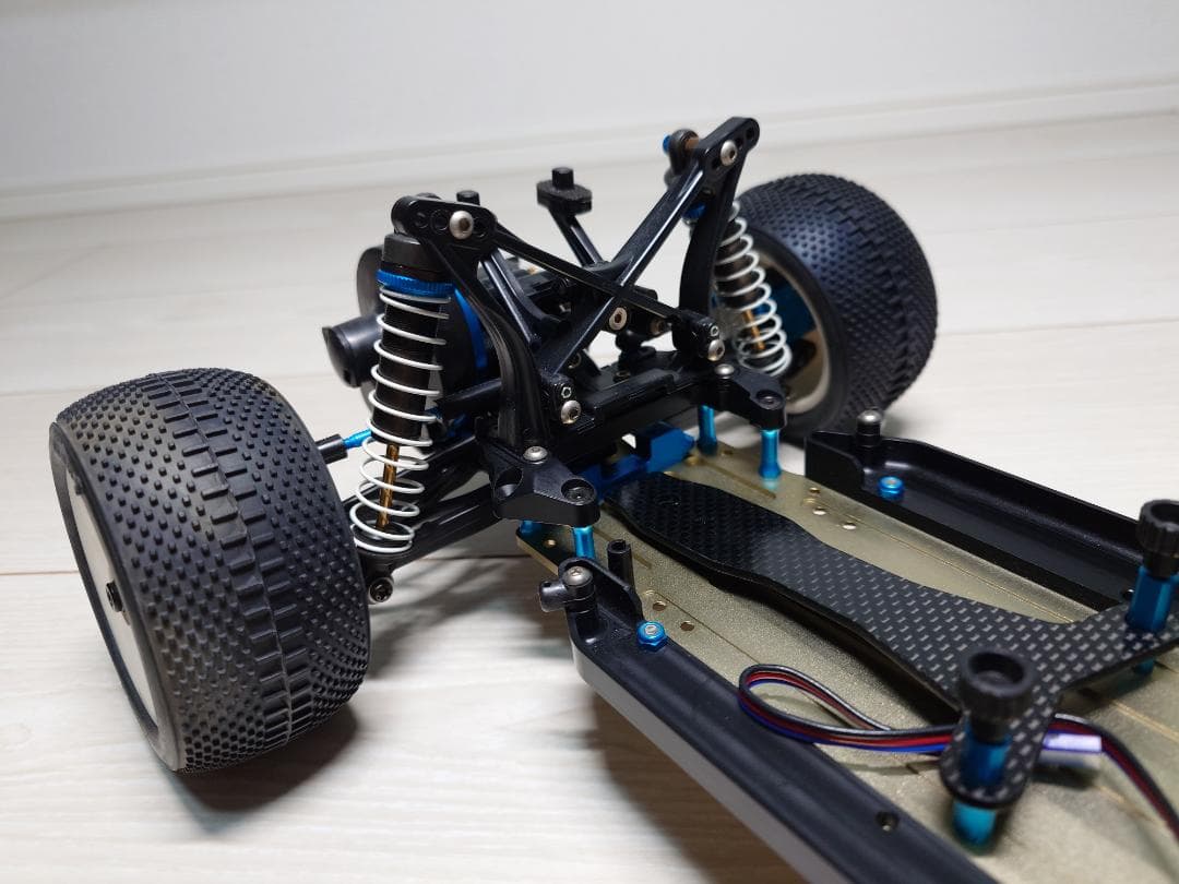 ☆未走行·タミヤ・ザハーク・TRF201 XR アルミロワデッキセット☆