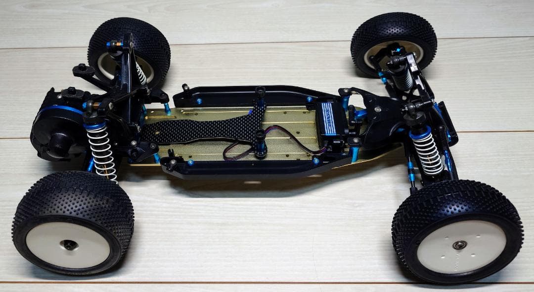 ☆未走行·タミヤ・ザハーク・TRF201 XR アルミロワデッキセット☆