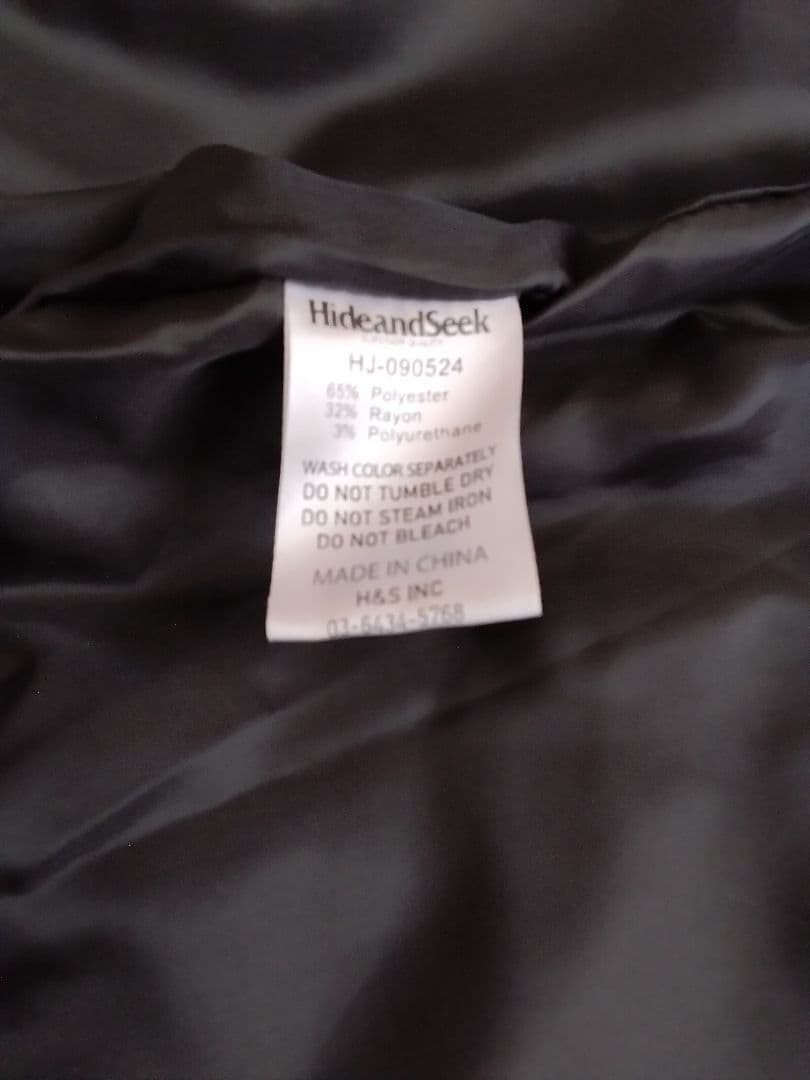 HideandSeek　 ハリントンジャケット 　XL