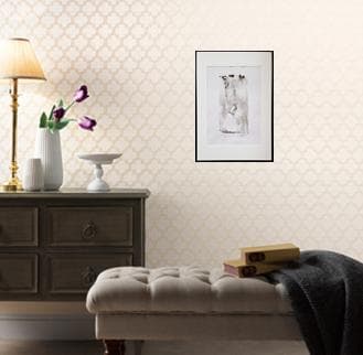 モノクロ絵画　抽象画　アート　インテリア　モデルルーム