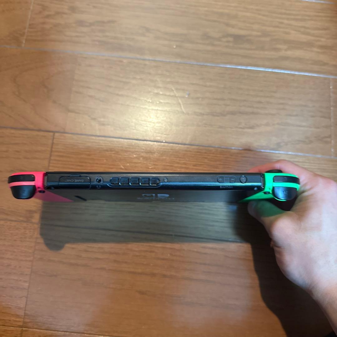 つ*む様 Nintendo Switch 本体 グリーン/ピンク