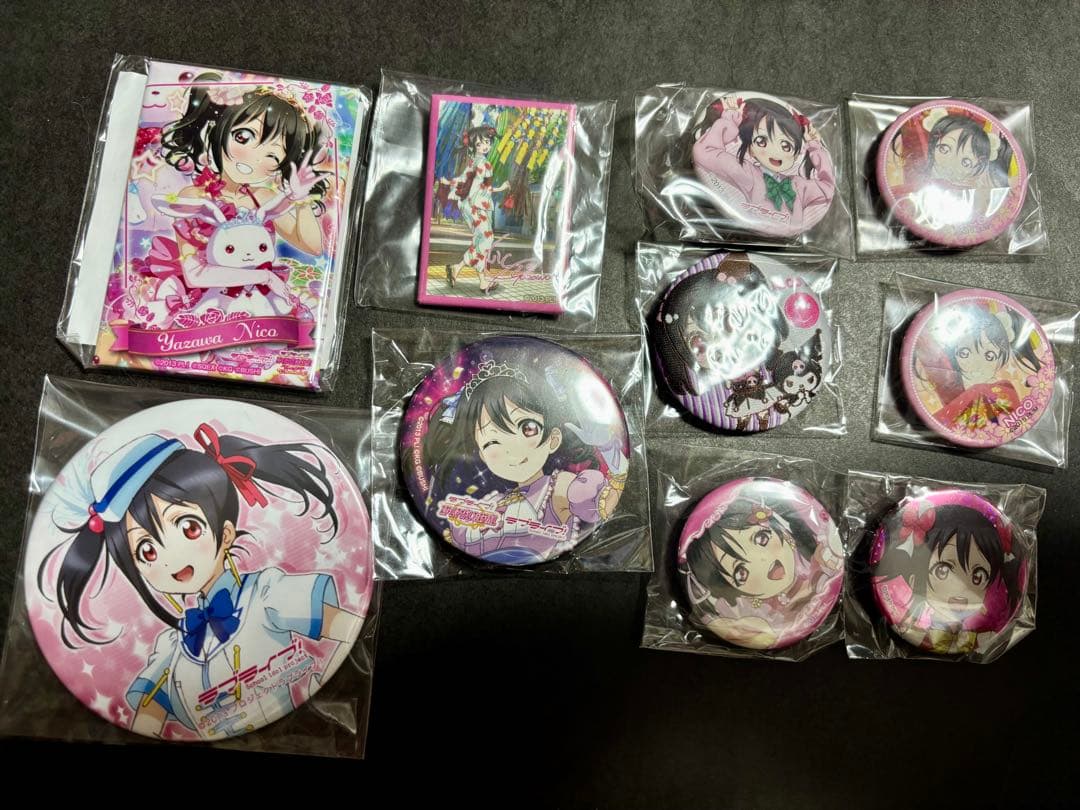 ラブライブ 矢澤にこ 缶バッジ WonderfulRush 僕光 サニソン