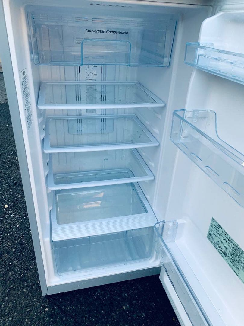 ♦Panasonic ノンフロン冷凍冷蔵庫【2015年製】NR-B147W-S