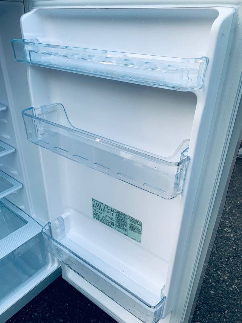 ♦Panasonic ノンフロン冷凍冷蔵庫【2015年製】NR-B147W-S