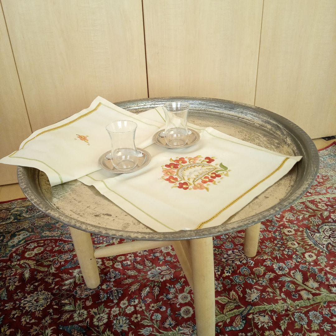 銅製トルコチャイテーブル