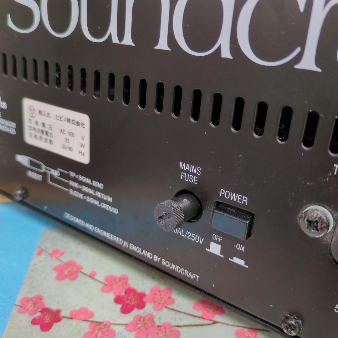 Soundcraft Spirit M12 12chミキサージャンク！