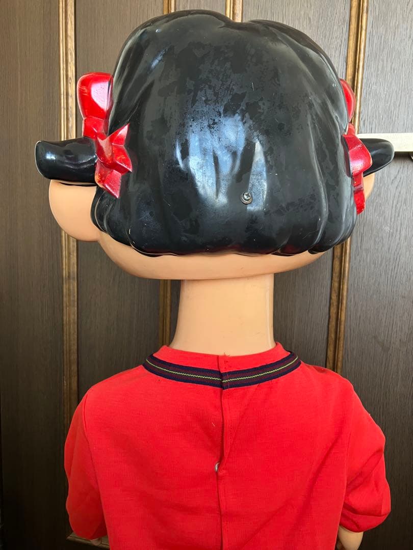 ##不二家店頭ペコちゃん台座あり