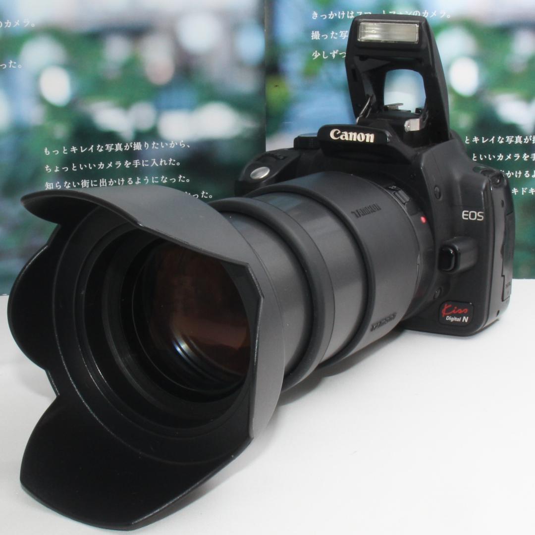 ❤️軽くて簡単操作❤️Canon EOS kiss N 中望遠レンズセット❤️