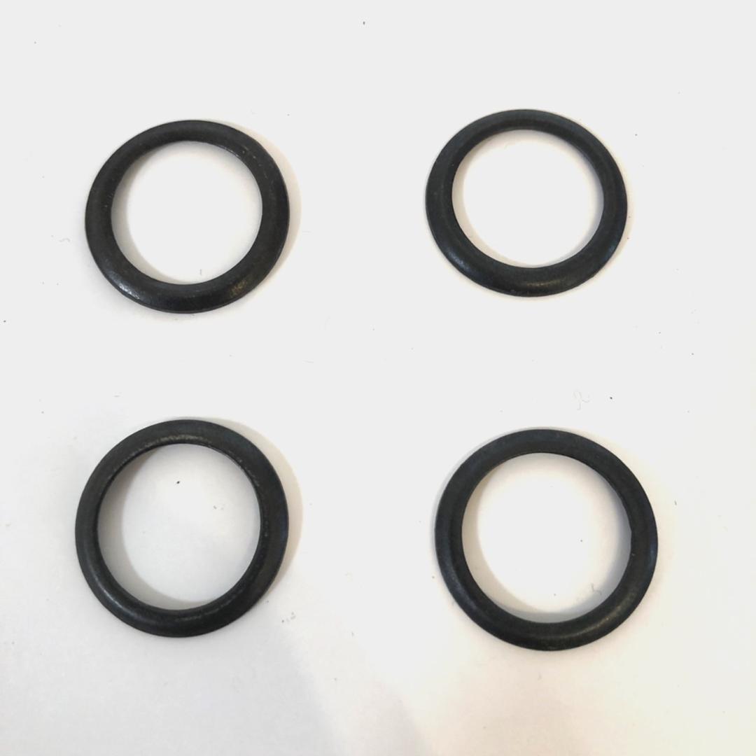 64式小銃　皿型座金×4枚