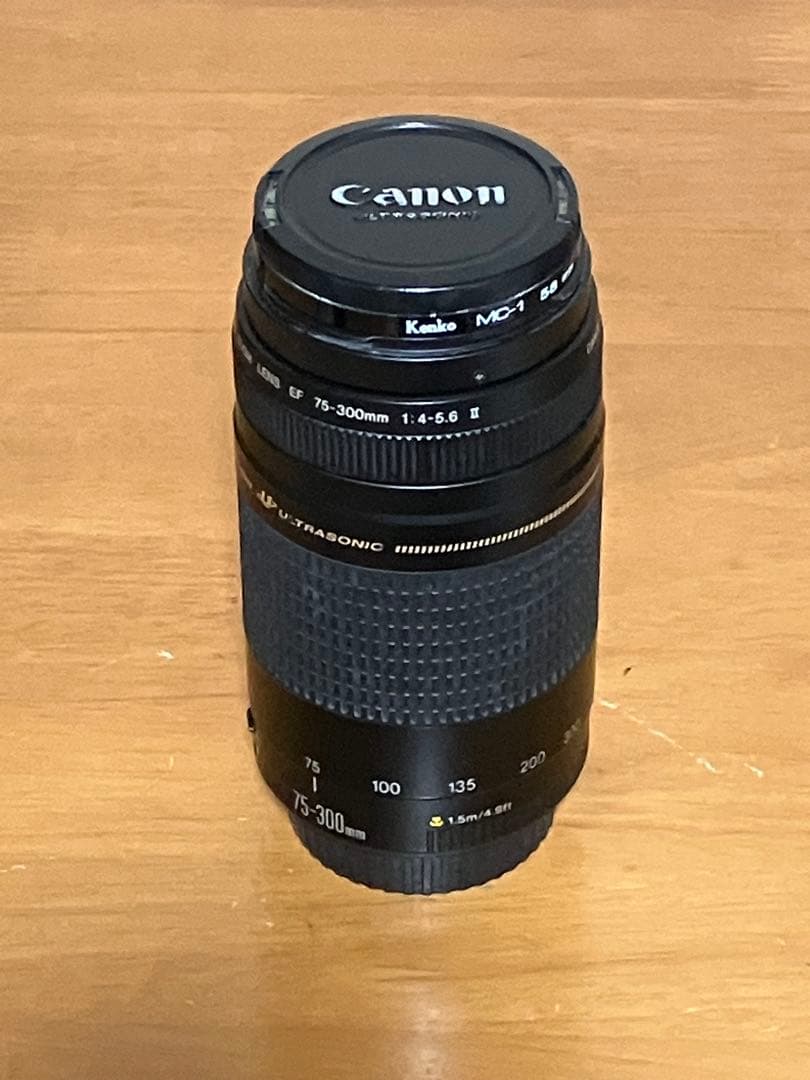 Canon EF 75-300mm f/4-5.6 II USM ズームレンズ