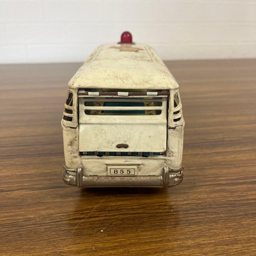 萬代屋 旧バンダイ フォルクスワーゲン 救急車 ブリキ 日本製 バンダイ