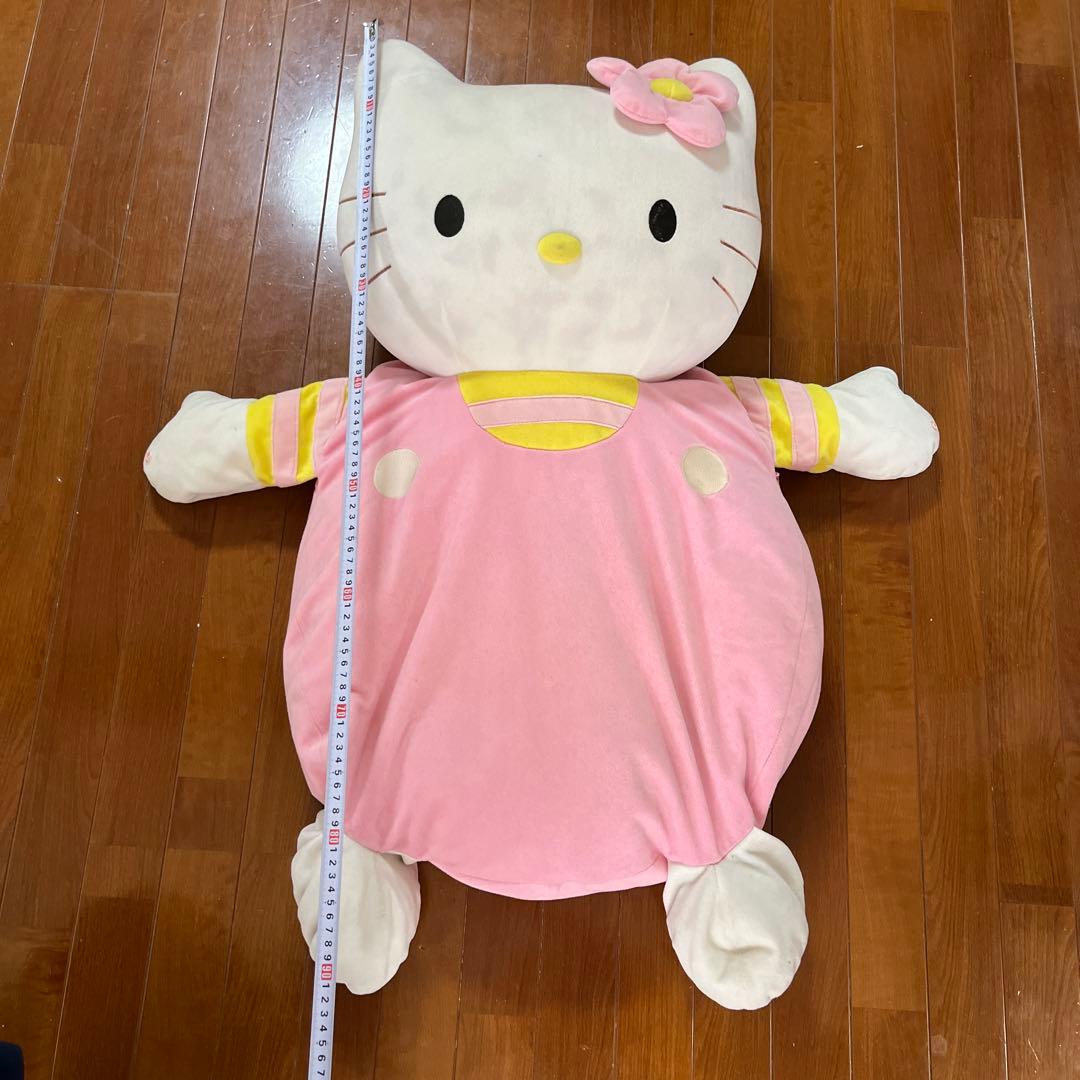 【2001年に購入】 レア　特大　キティちゃん　ぬいぐるみ　当時物