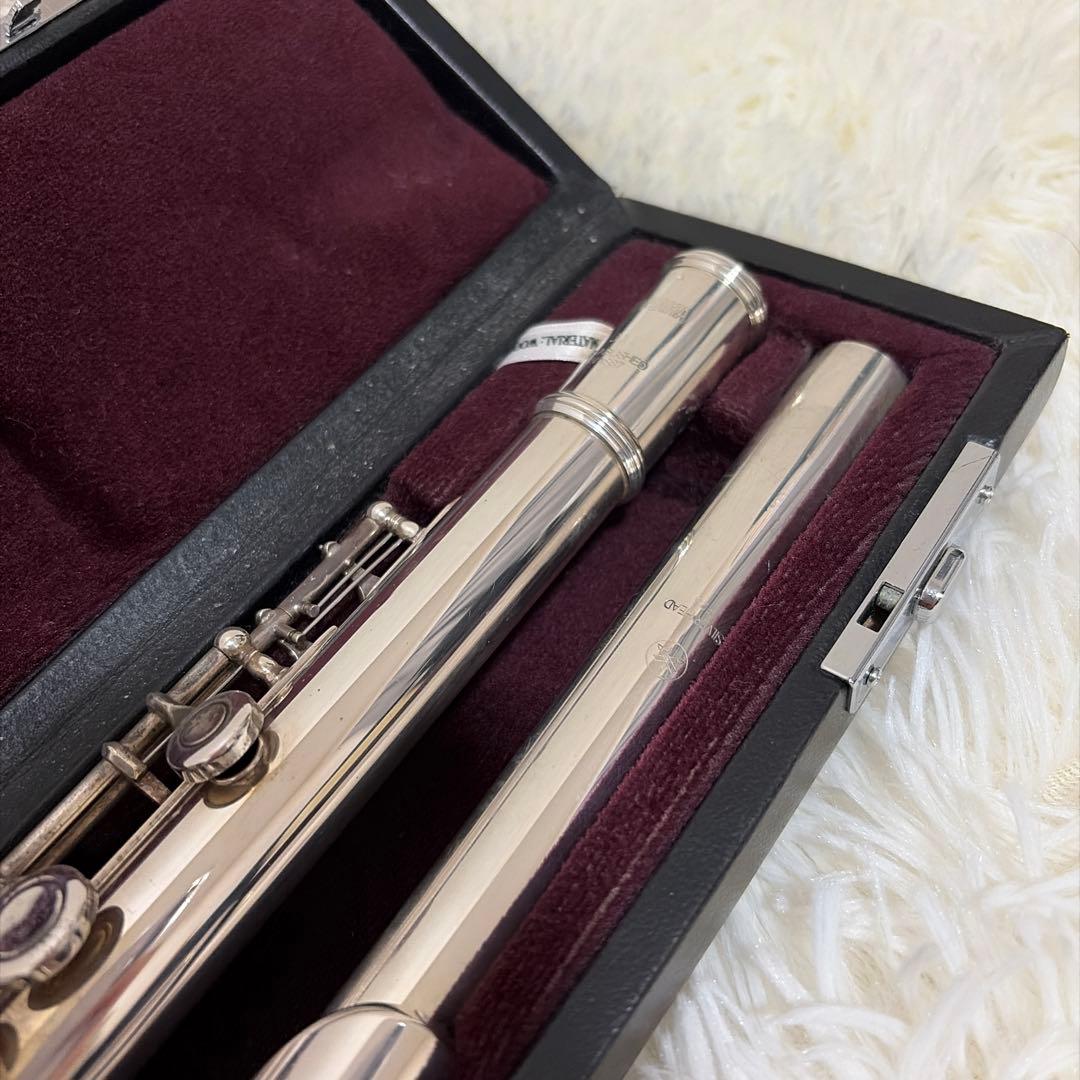頭部管銀製 ヤマハフルート YFL311 Eメカ付 シルバー925