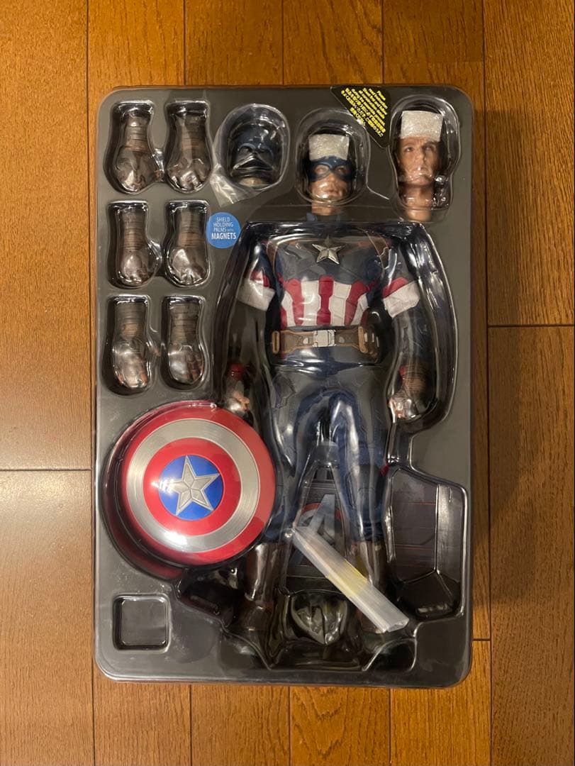 Hot toysセット アイアンマン　ロケット　キャプテンアメリカ　マイティソー