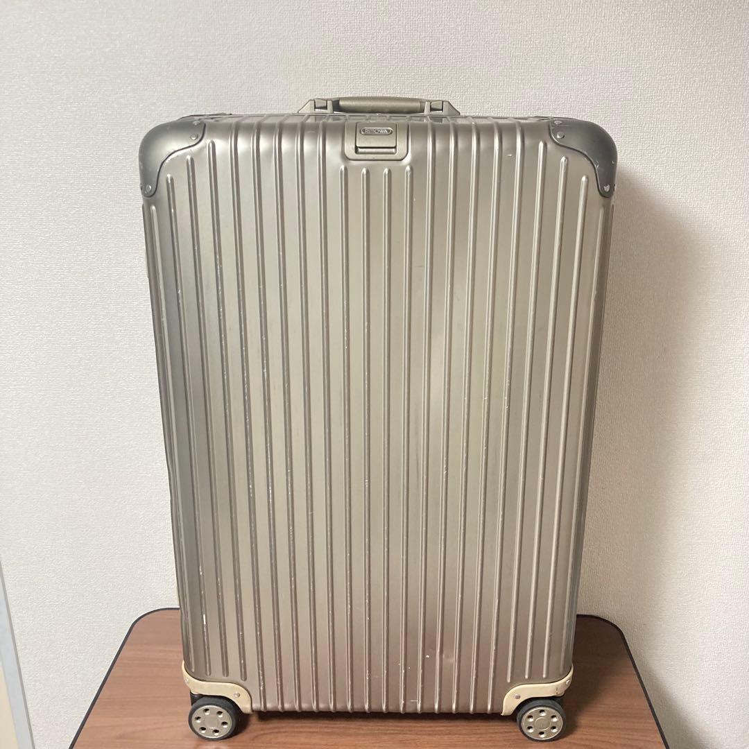 廃盤 リモワ トパーズ チタニウム 98L ゴールド