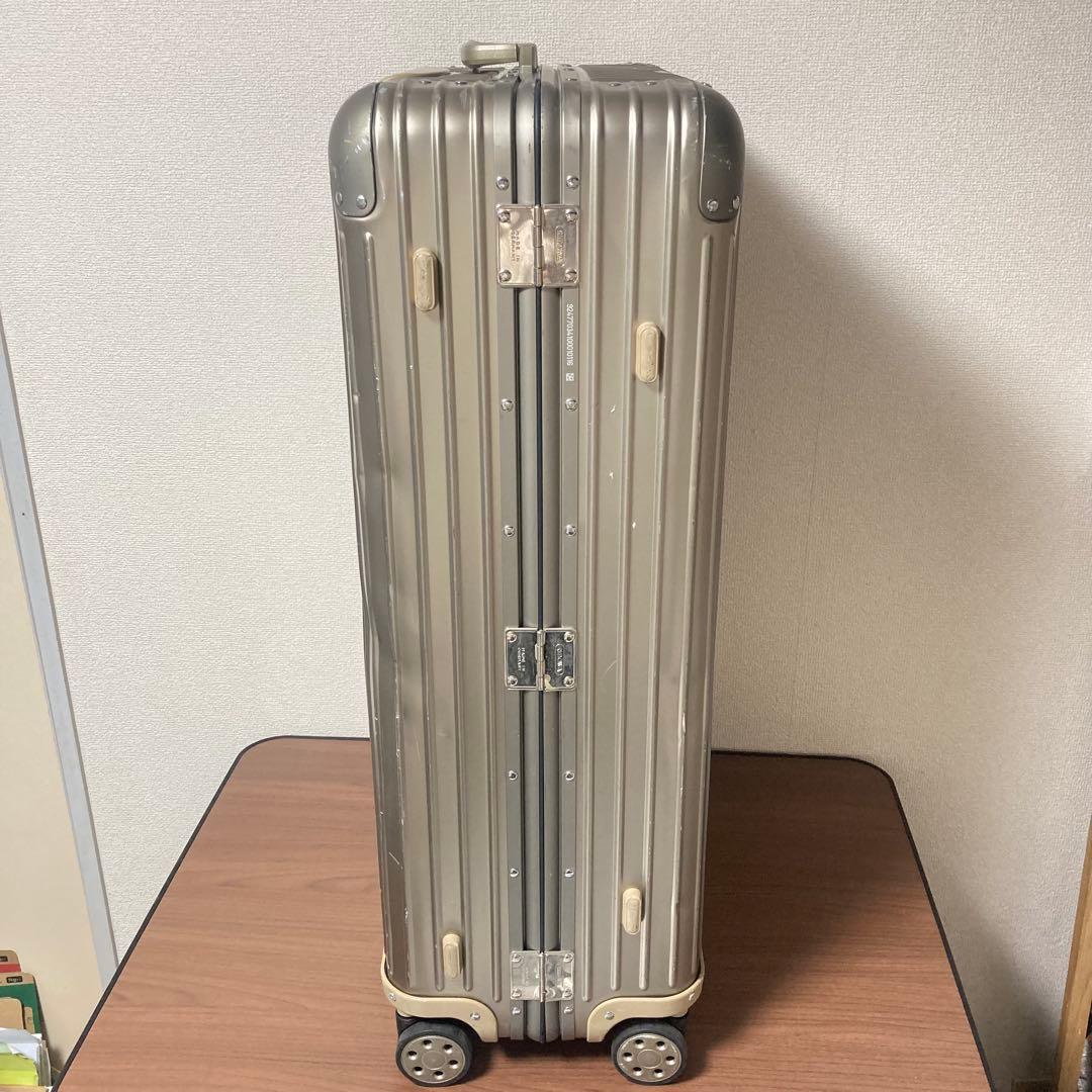 廃盤 リモワ トパーズ チタニウム 98L ゴールド