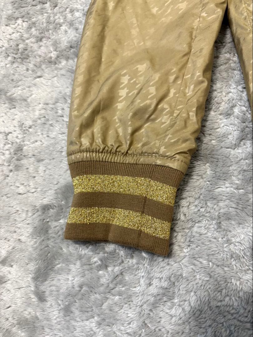 MARK&LONA マークアンドロナ 裏フリースブルゾン レディースM ベージュ