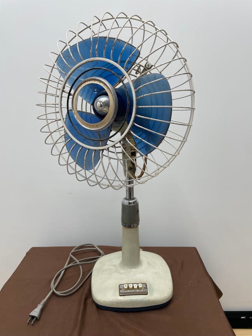 動確済品 昭和レトロNational 家庭用扇風機
