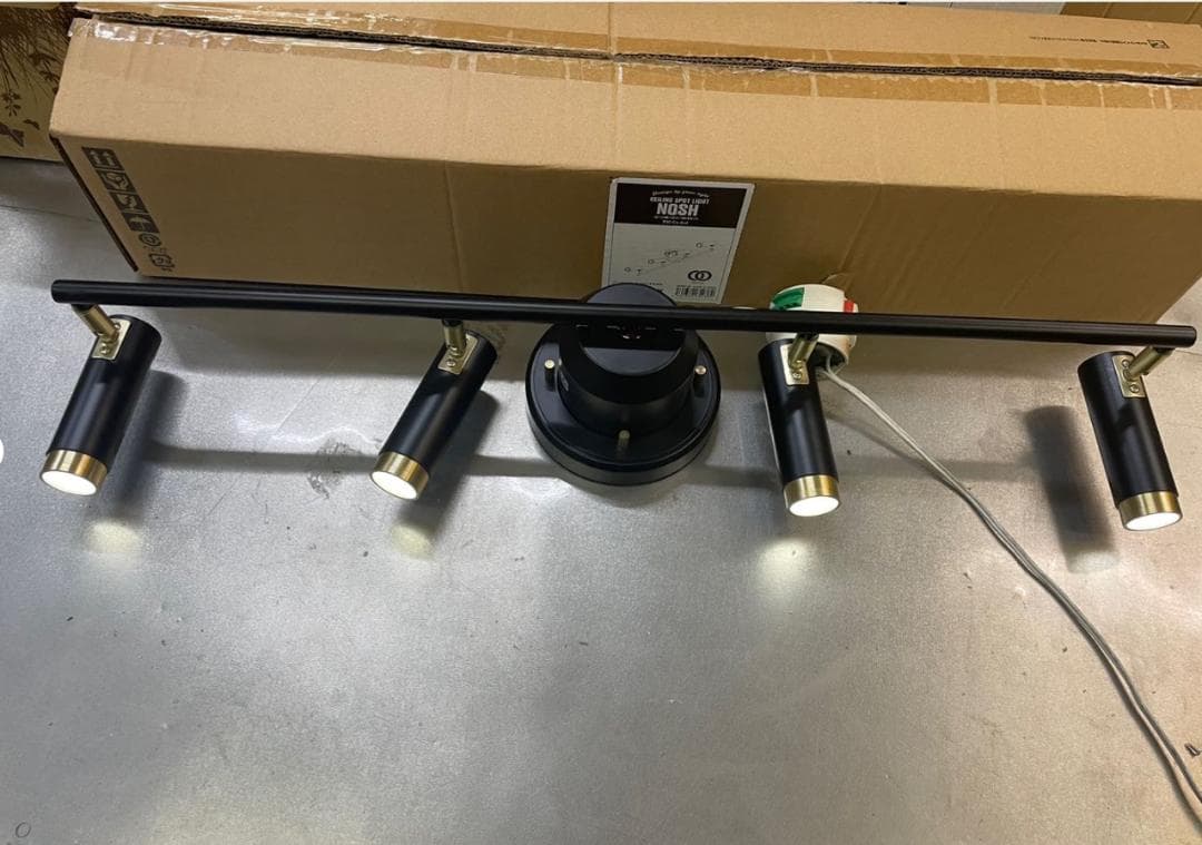 照明 LED一体型 ノーシュ 4灯 スポットライト TC-1021