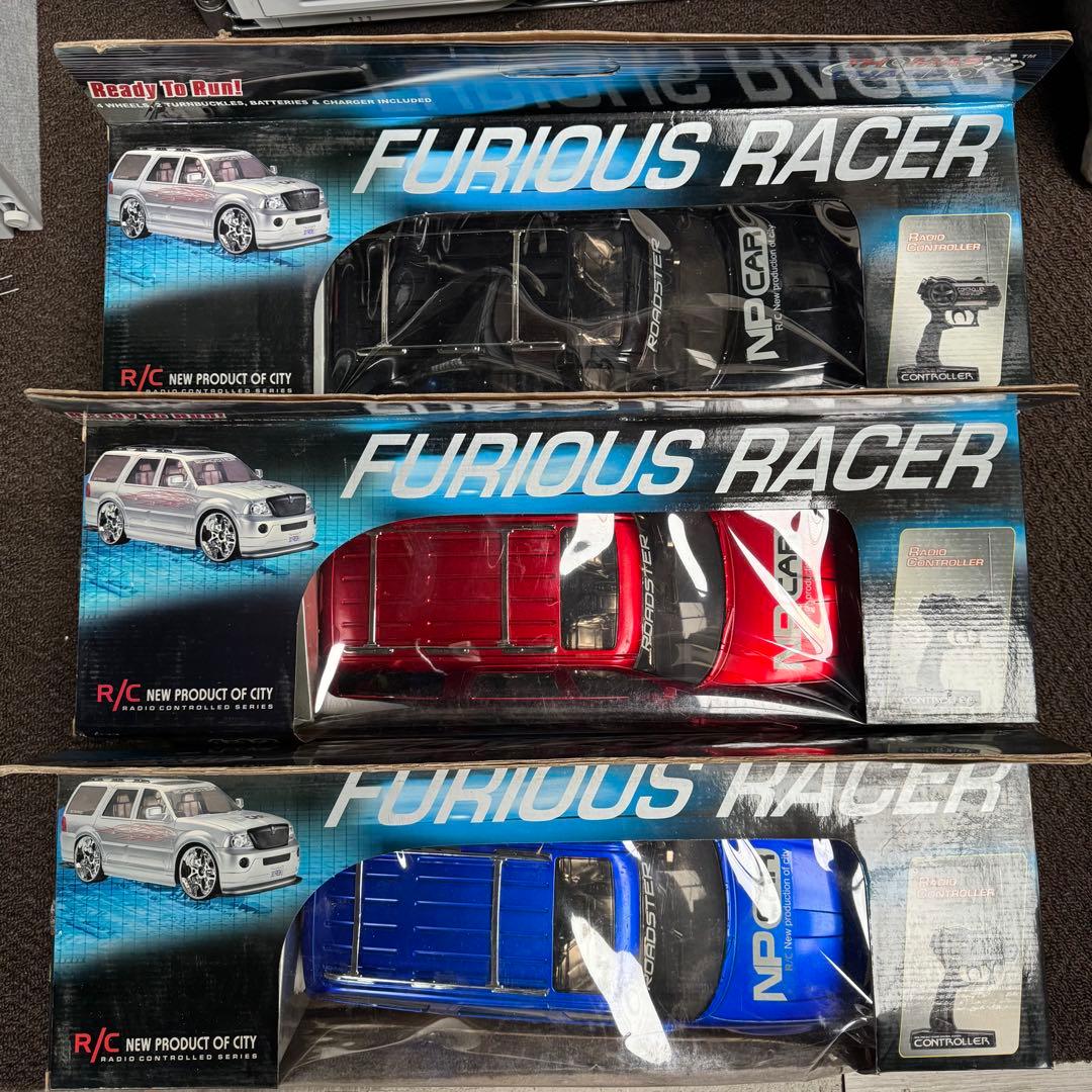 FURIOUS RACER THOMAS CHAMPION ラジコン 3台