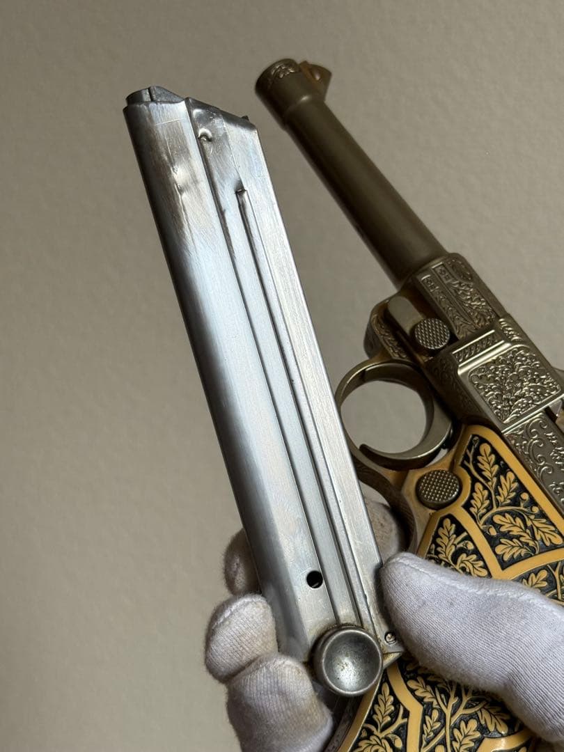 マルシン ACG ゴールド ルガー P08 ゲーリングルガー 金属 モデルガン