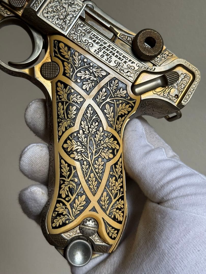 マルシン ACG ゴールド ルガー P08 ゲーリングルガー 金属 モデルガン