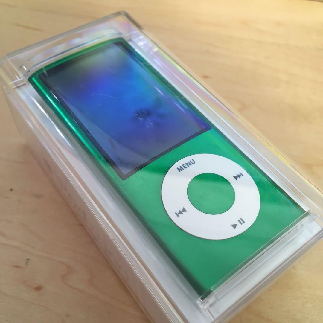 新品iPod nano 第五世代 グリーン 16GB