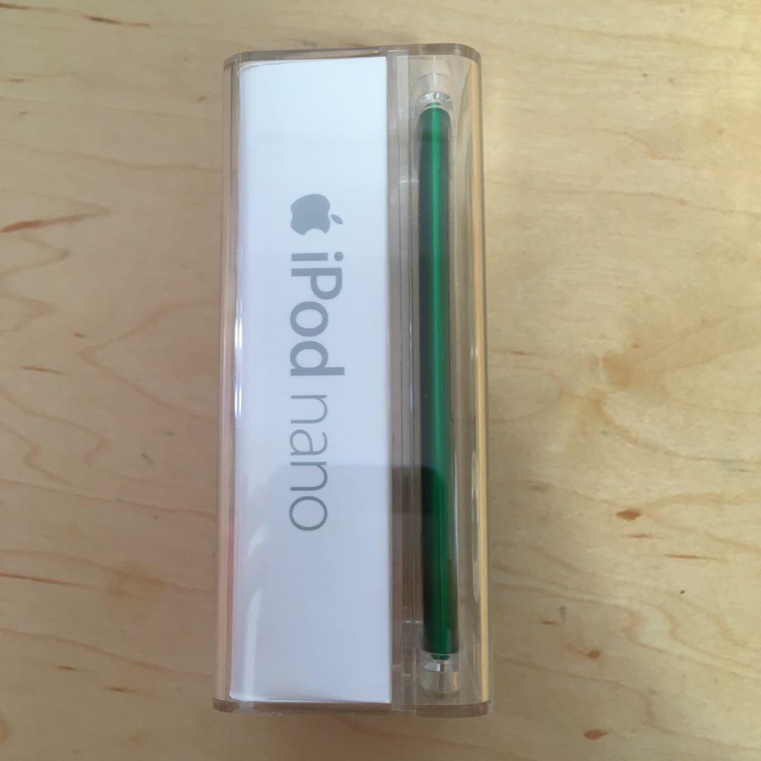 新品iPod nano 第五世代 グリーン 16GB