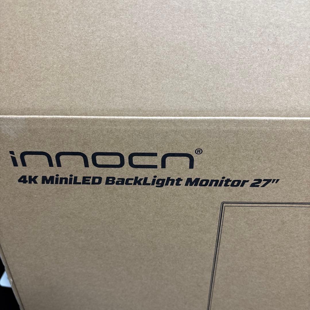 【中古品】innocn 4K 27インチ ホワイト