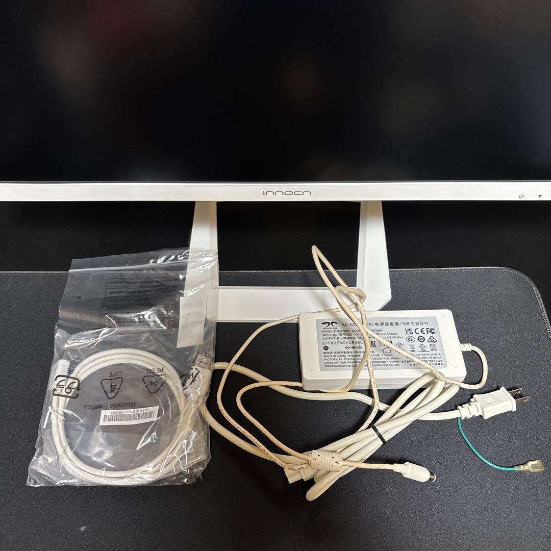 【中古品】innocn 4K 27インチ ホワイト