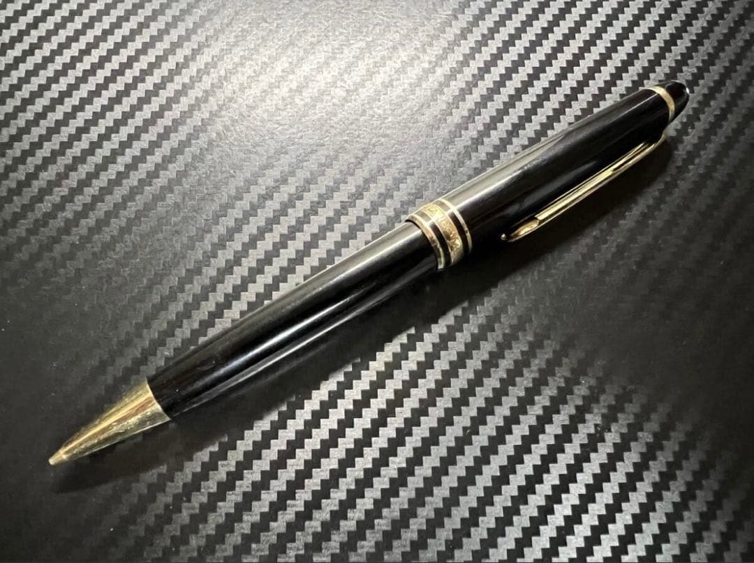 モンブラン 美品 165 0.5mm ブラック ゴールド ペンシル