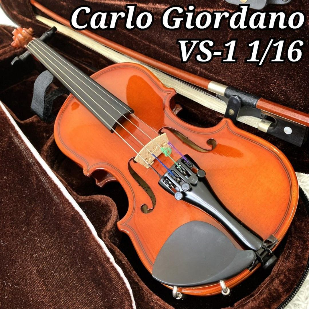 カルロジョルダーノ vs-1 1/16 分数バイオリン アウトフィット