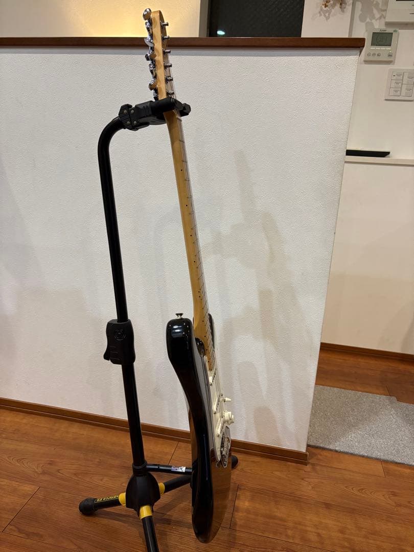 ギター fender player stratocaster black