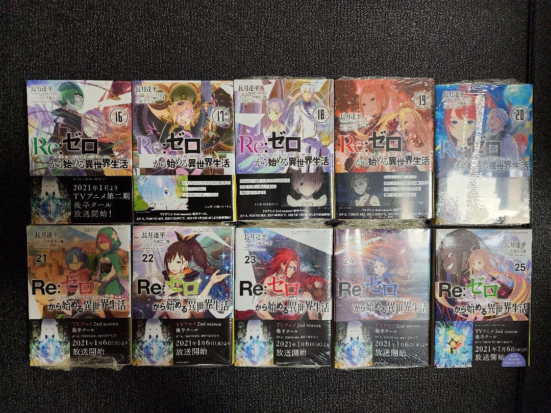 Re:ゼロから始める異世界生活 小説&小冊子&アートブック