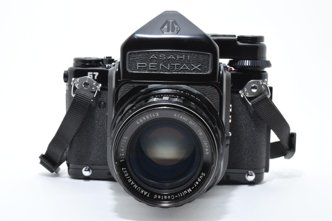 ☆完動品☆ Pentax 67 TTL SMC 105mm f2.4 8164
