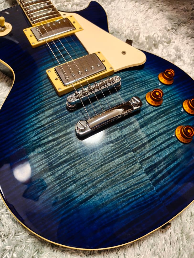 エピフォンレスポールスタンダード　2004年製　ブルーバースト