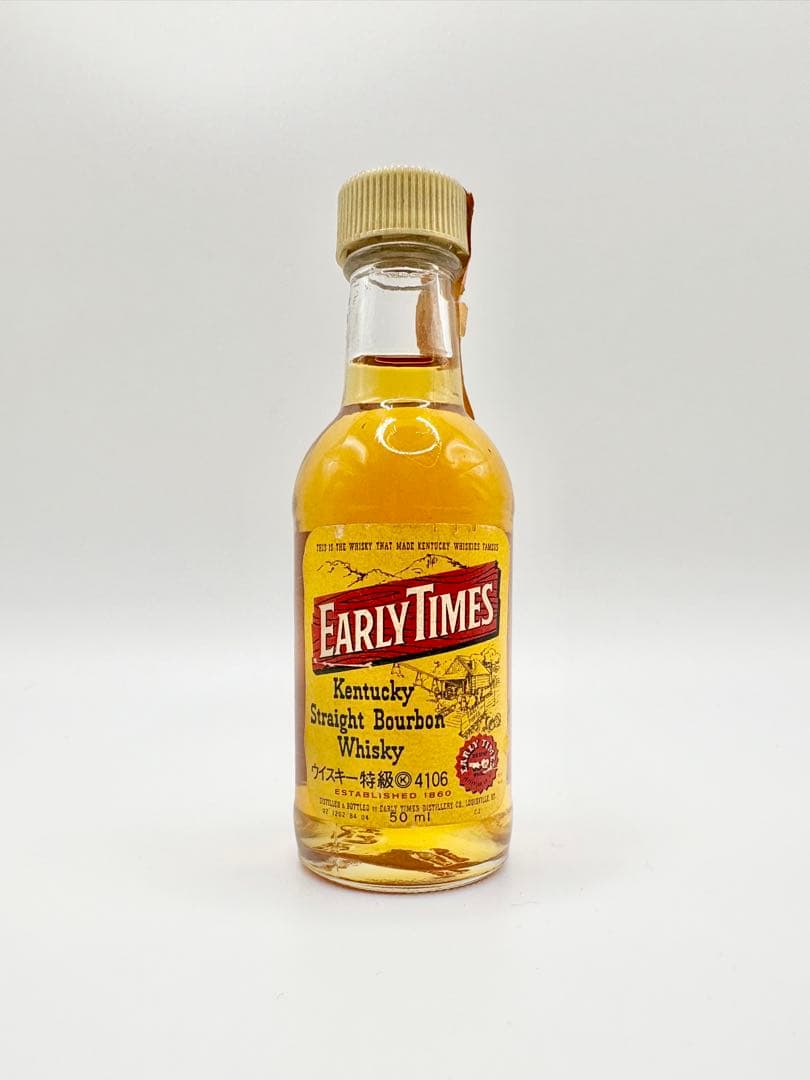 【ミニボトル】EARLY TIMES（アーリータイムズ） ウイスキー特級