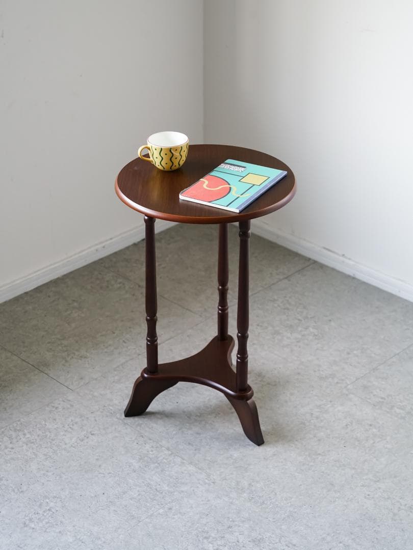 ヴィンテージ 木製 サイドテーブル クラシック アンティーク